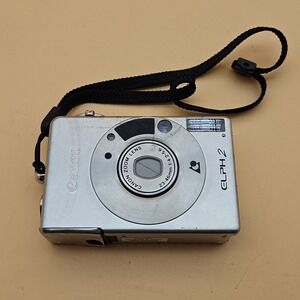 Canon ELPH 2 Camera Zoom Lens Silver UNTESTED AS IS FOR PARTS